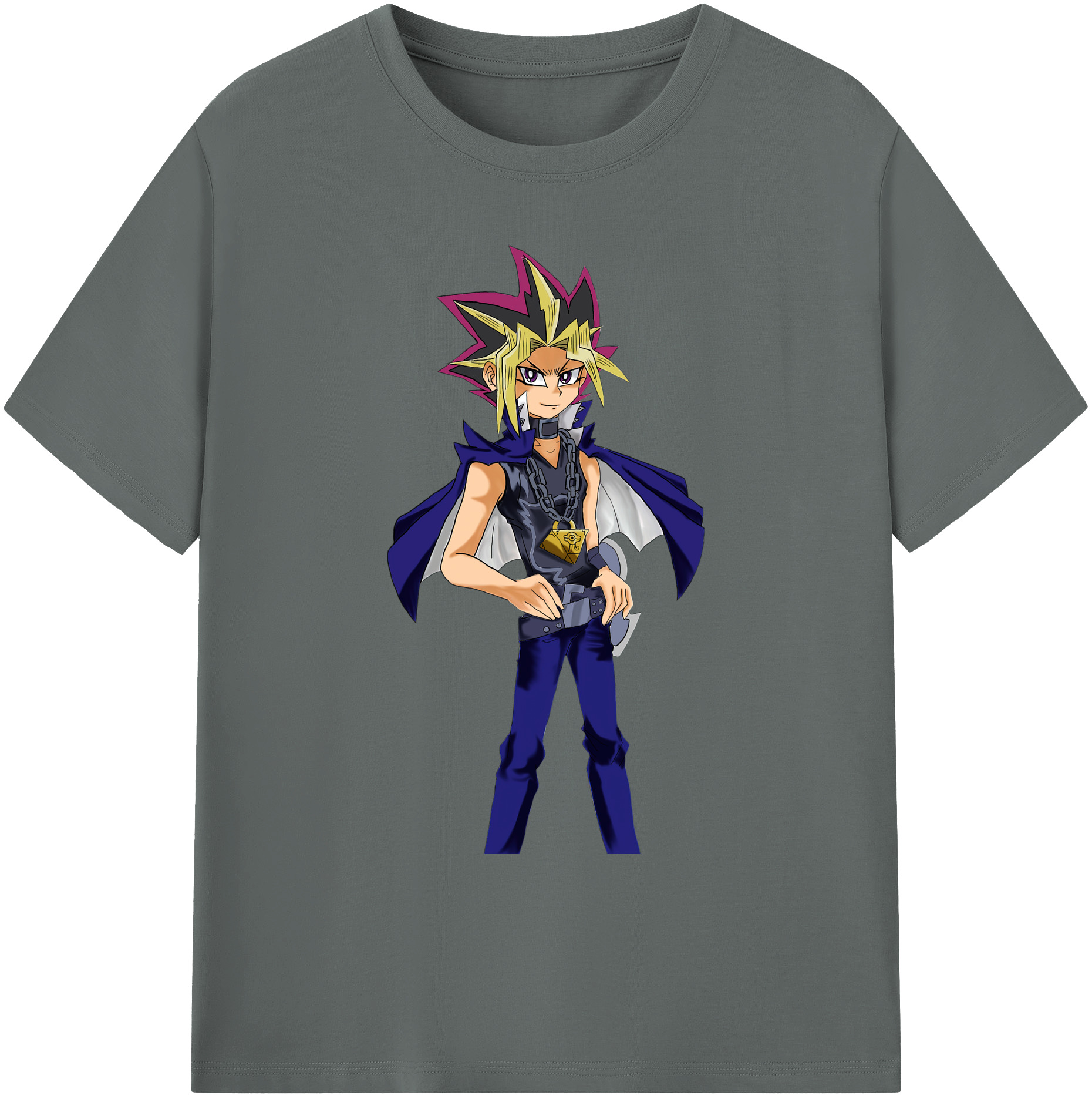 （画像用） 遊☆戯☆王 Yu-Gi-Oh! 綿100％ メンズ半袖Tシャツ｜肌触りやわらか＆通気性